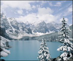 Alberta's Moraine lake